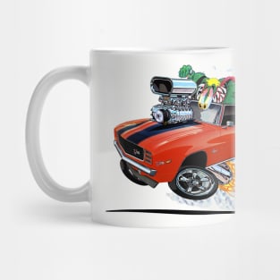 Z RATED 1969 Camaro Z28 orange Mug